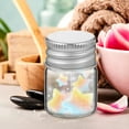 thumbnail image 5 of 24pcs Mini Clear Glass Jars Empty Canning Bottles With Aluminum Lids For Spices Pudding Yogurt Honey Jam Jewelry Accessories, 5 of 10