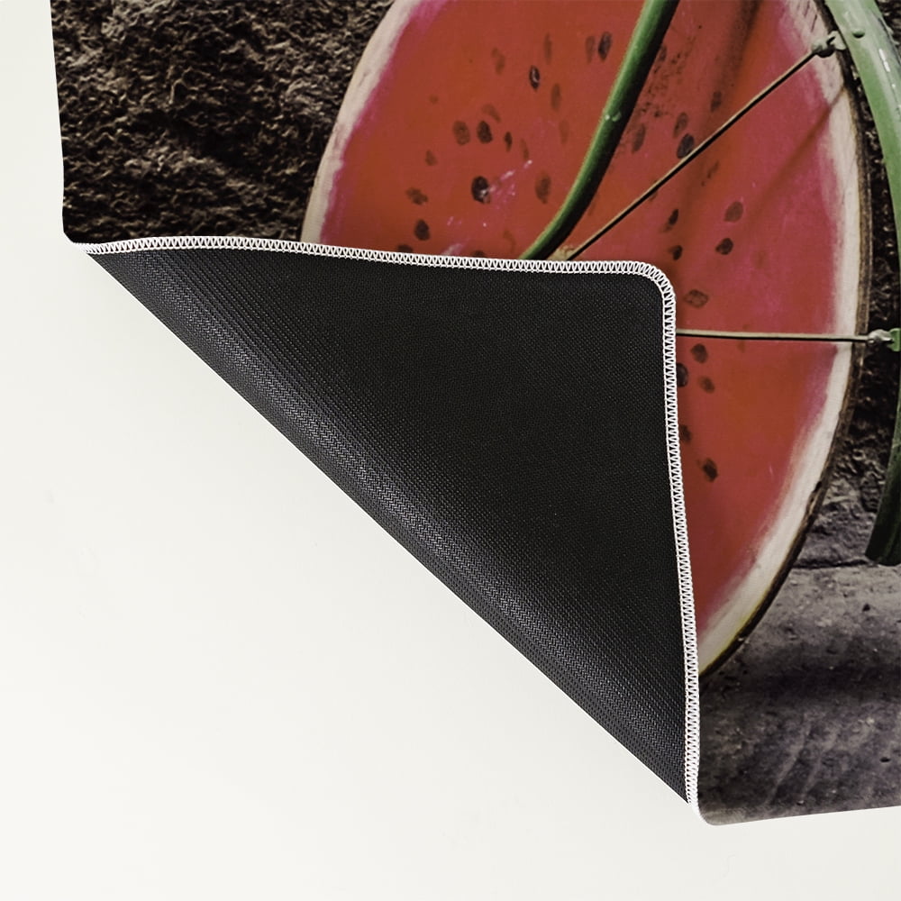 Desk Mat - Rubber Backed. Walmart Custom, Photographs or Designs. 1 Mat, Size 31.5"x15.75"x.25"., Weighs 1.38 lbs. Print size 32.5x16.75