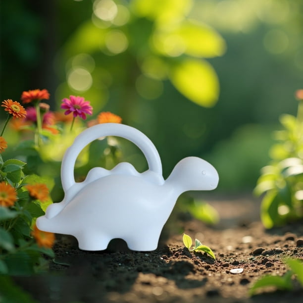 Regadera de Jardín con Mango Ergonómico, Pico Largo de Precisión para Vertido Controlado, Gran Capacidad de Plástico, Fácil Relleno para Plantas de Interior o Exterior