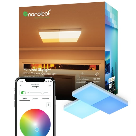 Nanoleaf Skylight Smarter Kit - LED Ceiling Lights (3pk)