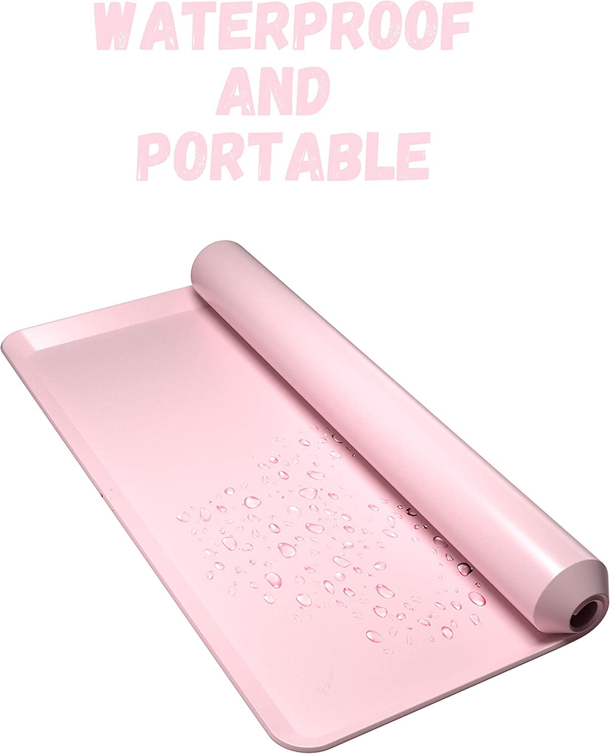 Skywin Dog Pee Pad Holder - 2 Pack Rose No Spill Pee Pad Holder for Dogs - Wee Wee Pad Holder Works with Most Training Pads, Easy to Clean and Store (2 Pack, Rose)