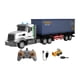 thumbnail image 1 of Camión semirremolque RC con luces y coche de ingeniería Strade Fareast Limited Conjunto A, 1 of 8