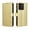 Gold, variant on For BLU View 5/5Pro Phone Case, Leather Wallet Case with Credit Card Cash Holder & Lanyard Magnetic Folio Flip Kickstand Cover