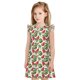thumbnail image 1 of Fotbe Watermelons Vestido de Dormir para Niñas de 3 a 10 Años, Mangas Cortas, Estilo Princesa, Pijama Camisón con Mangas Voladas-Small, 1 of 6