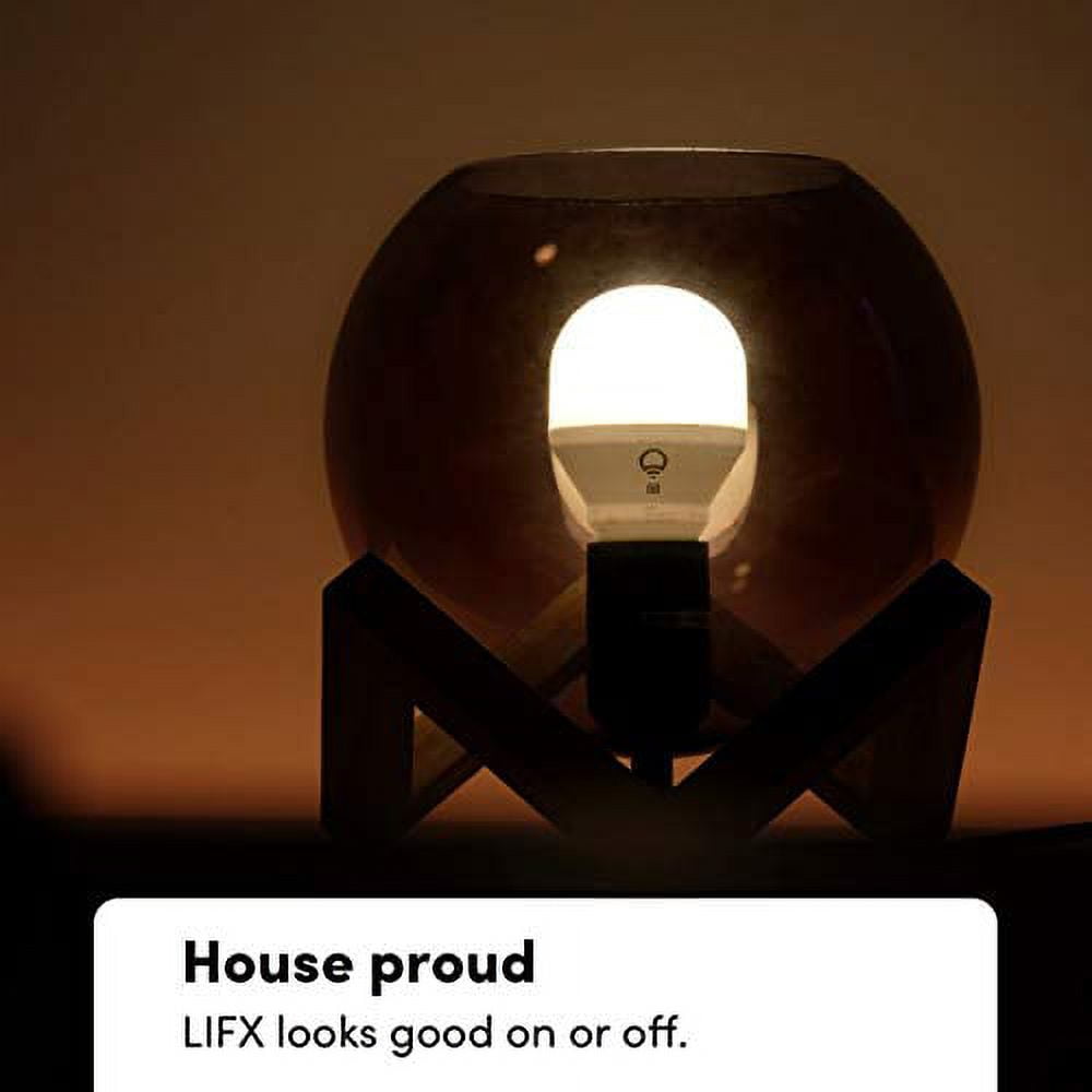 LIFX 50-Watt Equivalent A19 Smart Wi-Fi E26 LED Light Bulb