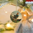 thumbnail image 6 of The Legend Of Zelda Breath of the Wild Christmas Tree Hanging Decoration Ceramic Round Xmas Ornaments Souvenirs Gift For Home Office Car Party, 6 of 7