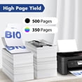 thumbnail image 4 of 212 Ink Cartridges 5 PACK Compatible for Epson 212 212XL T212XL T212 Ink for WF-2850 XP-4105 XP-4100 WF2850 XP4105 XP4100 Printers, 212 XL Black,Cyan,Magenta,Yellow, 4 of 10