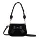 thumbnail image 5 of Bolso Hombro Ante para Mujer Nube Con Correa Ajustable Compras Fruncido (marrón), 5 of 9