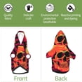 thumbnail image 6 of Haiem Skull And Flag Usa for Winter Dog Hoodie Sweatshirts with Pockets Warm Dog Clothes for Small Dogs Chihuahua-Small, 6 of 7