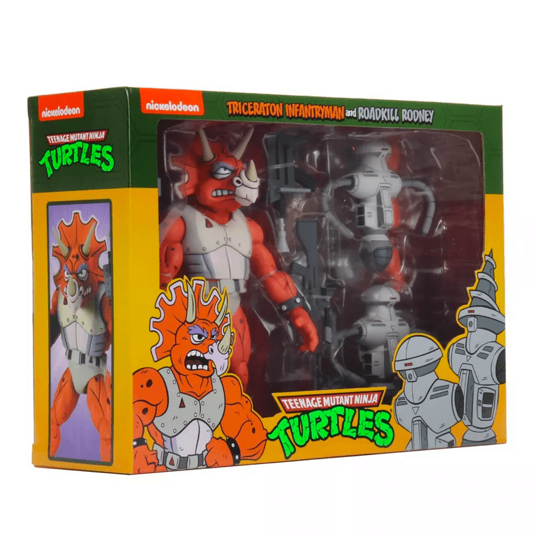 NECA Exclusive TMNT 7-Inch Figure 2-Pack - Triceraton