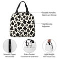 thumbnail image 7 of Cow Spot Print Lunch Bag Thick Aluminum Foil Tote Cooler for Women Office Picnic Gift, 7 of 7