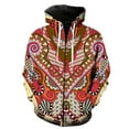thumbnail image 1 of Sudadera con capucha y cremallera para hombre, estilo nacional retro, manga larga, estampado 3D, unisex, divertida, de gran tamaño, para adolescentes., 1 of 6