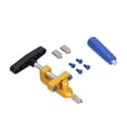 thumbnail image 2 of Abridor de azulejos 2 en 1 Cuchillo de vidrio Juego de herramientas de corte manual portátil de 3‑15 mm para bricolaje, corte rápido y fácil, agarre cómodo con menos fatiga, 2 of 14