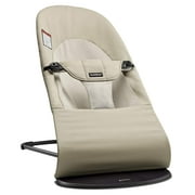 Angle View: BABYBJORN Bouncer Balance Soft, Cotton, Khaki/Beige