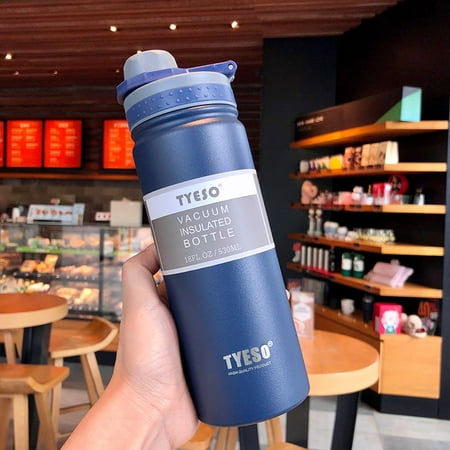 

Portable Insulated Thermos Bottle Stainless Steel Water Bottle Travel Cup Double Wall Vacuum Flask Sport Thermal Mug 530/750ml