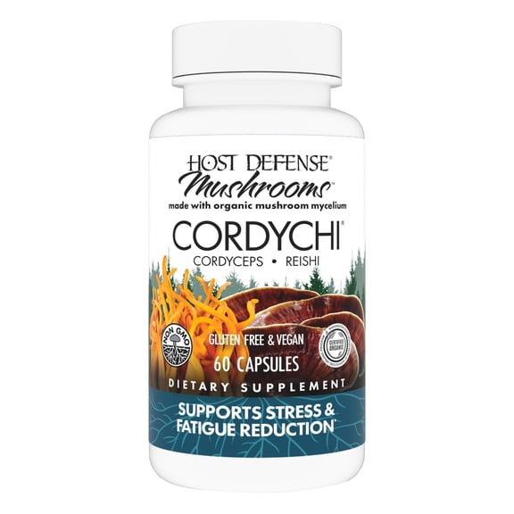 Host Defense CordyChi Capsules - 60 Capsules (30 Servings)