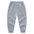 thumbnail image 5 of Akiihool Teen Boy Pants for School Boys' Plus Size Stretch Kids Athletic Drawstring High Waisted Joggers (Grey,7-8 Years), 5 of 7