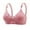 Hot Pink, variant on Jsaierl Women's Bras Wirefree Push Up T-shirt Bras Cotton Sexy Bralettes Shapewear Daily Full Figure Bras