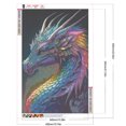 thumbnail image 3 of 5D Bricolaje Taladro Diamante Pintura Dragón Kit Del Arte Artesanía, 3 of 9