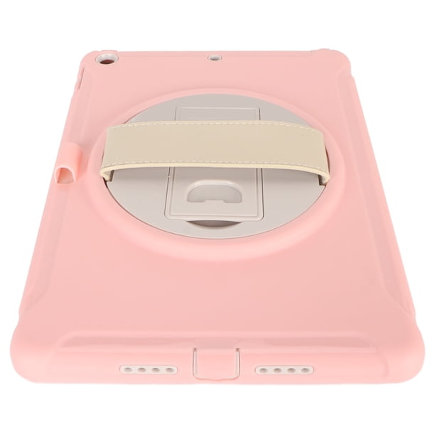 Funda Protectora Para Tableta IOS 10.2,Estuche Rígido Para Tableta A Prueba De Caídas De 3 Capas Con Soporte Giratorio De 360 grados Y Correa De Mano,Estuche A Prueba