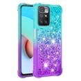 thumbnail image 2 of Funda para Xiaomi Redmi 10 4G Transparente con Brillos Carcasa Protectora Antigolpes con Glitter Brillante, 2 of 5