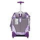 thumbnail image 5 of Mochila con ruedas Travelers Club corbata morada 18 pulgadas resistente al agua, 5 of 9