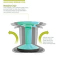 thumbnail image 7 of Pearington SitFree Height-Adjustable Wobble Stool, Teal, 7 of 7