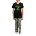 thumbnail image 4 of CafePress - I'm So Getting A Dinosaur Women's Dark Pajamas - Women's Short Sleeve Print T-Shirt and Pants Dark Cotton Pajama Set, 4 of 7
