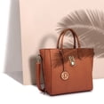 thumbnail image 3 of Dasein Women Handbags Purses Large Tote Shoulder Bag top Handle Satchel Bag for Work, 3 of 9