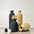 thumbnail image 3 of 2-Piece Set of Wavy Pattern Art Dry Vase, Dried Flower Vase, Suitable for Home Desktop Decoration Vase, Foyer Decoration Vase, Dried Flower Vase, Office Decoration Vase Ornament, Best Holiday Gift, 3 of 10