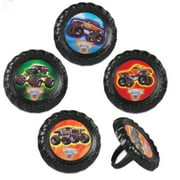 Monster Truck Jam Cupcake Rings - 12 ct by Bakery Crafts