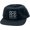 Black/Silver, variant on Ace Rings 5 Panel Adjustable Hat Navy/White