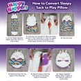 thumbnail image 5 of Happy Nappers Pillow & Sleepy Sack 31440- Comfy, Cozy, Compact, Super Soft, Warm, All Season, Sleeping Bag with Pillow- Large 66” x 30”, Ladybug (Red) - NEW, 5 of 5