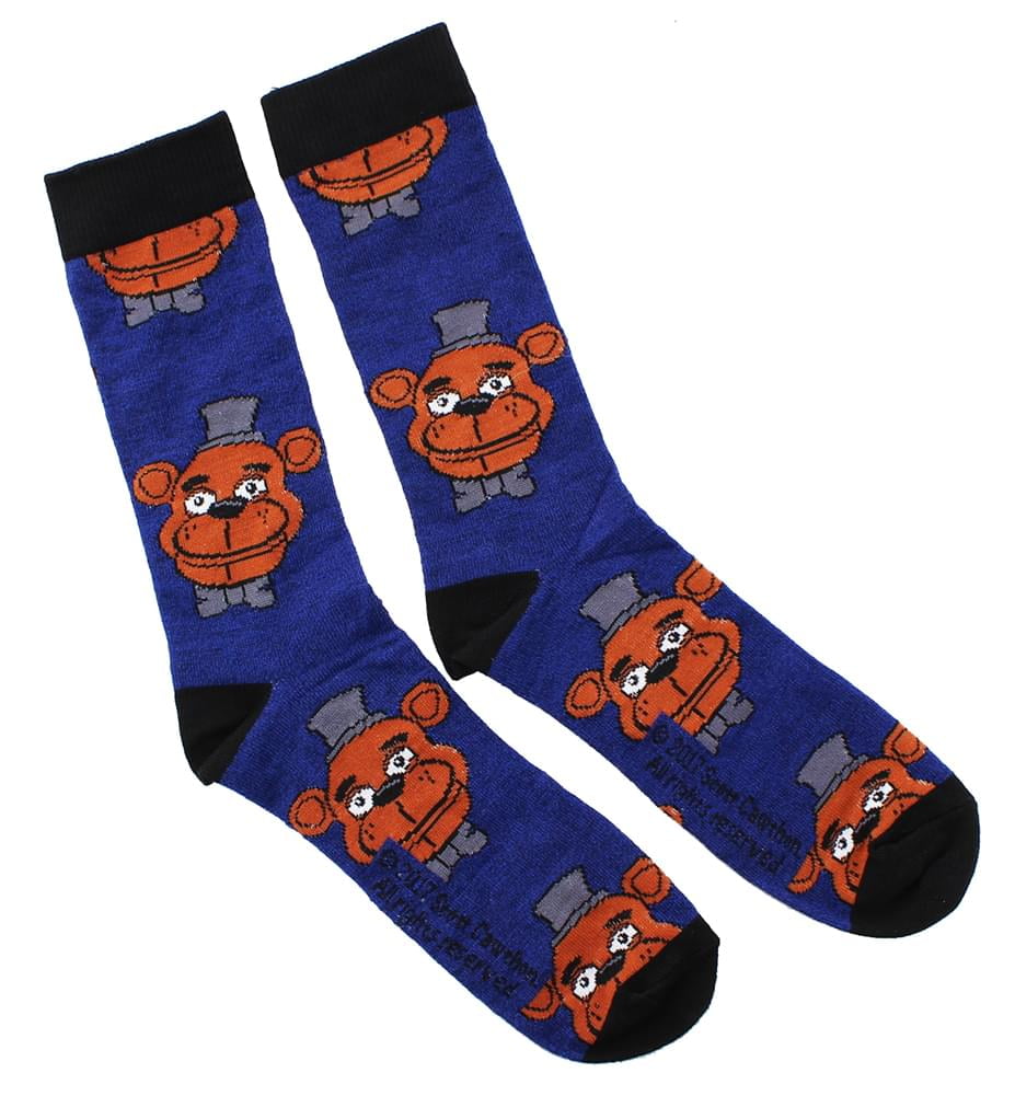 Five Nights At Freddy�s Freddy Fazbear Men�s Crew Socks