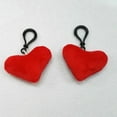 thumbnail image 2 of Masteelf 20Pcs Key Chain for Girl Heart Keychain Clasp Red PP Cotton with Storage Function, 2 of 8