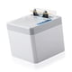 thumbnail image 2 of Yuarrent Dispensador automático de palillos de dientes inteligente, caja de almacenamiento de palillos de dientes eléctricos, Sensor Almacenamiento y organización del hogar Blanco Batterie, 2 of 6