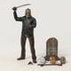 thumbnail image 1 of NECA personaje de película de terror, Jason, figura de acción, modelo coleccionable, juguete, regalo, muñeca, estatuilla, 1 of 6
