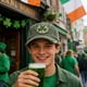 thumbnail image 4 of Uuiauoio St. Patrick's Day Hat, Shamrock Baseball Cap for Men & Women, Hat, Adjustable Fit, Irish Clover Accessories, 4 of 6