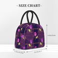 thumbnail image 5 of YFYANG Portable Waterproof Insulated Lunch Bag, Abstract Rose Pattern Reusable Cooler Bag / Picnic Bag for Adults Teens, 5 of 9