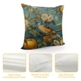 thumbnail image 4 of Leisuo Cover Vintage Garden Lemon Fruit Tree Plant Pillowcase Lemon Fruits with Flowers and Leaves Pattern Throw Pillow Case Cushion Cover for Sofa Bedroom Home Decorative White, 4 of 5