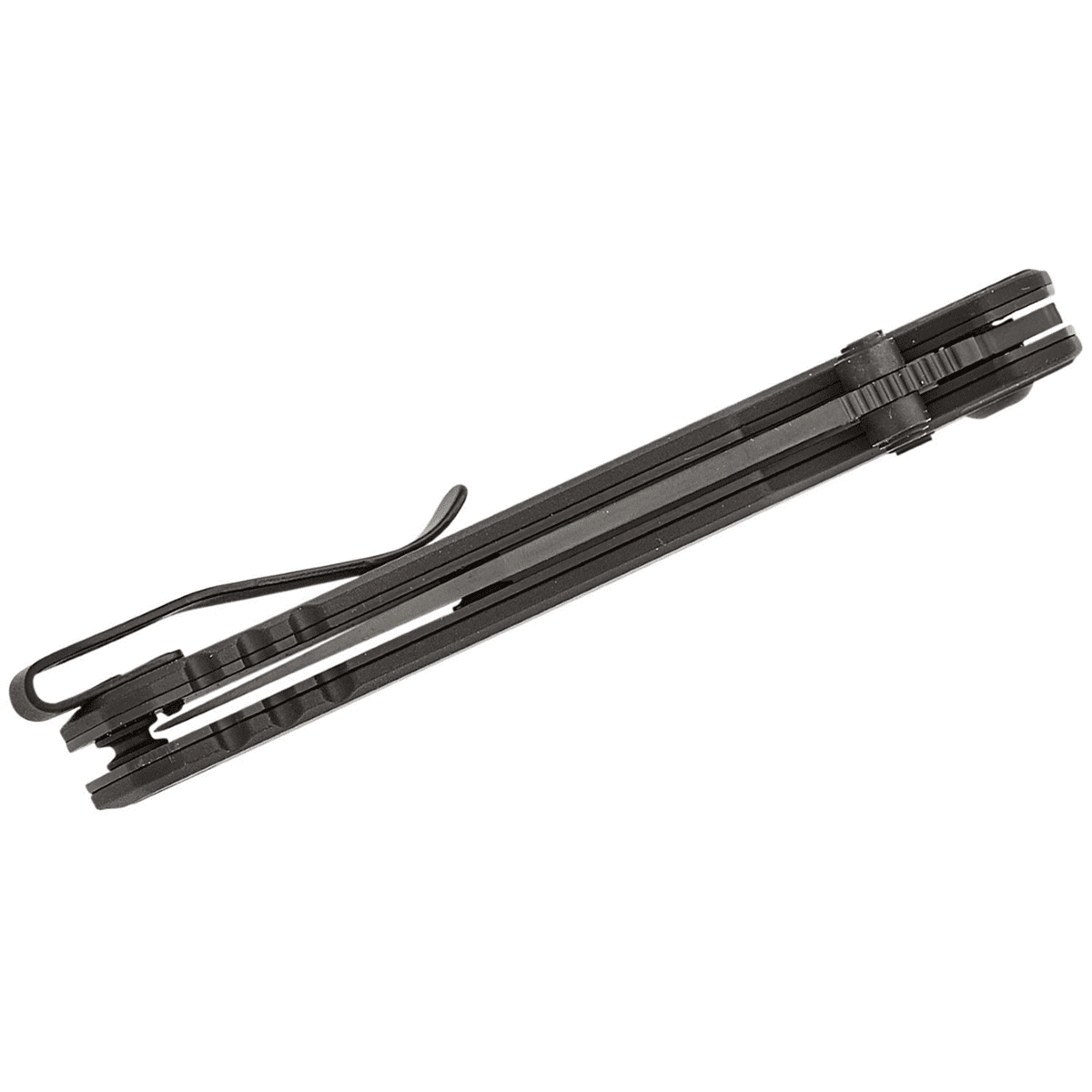 Kershaw Bel Air Manual Open DuraLock MagnaCut Reverse Tanto Blade EDC Folding Pocket Knife - Black