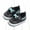 Black, variant on Spring And Summer Children Toddler Shoes Boys And Girls Casual Shoes Flat Bottom Light On Comfortable Solid Color Minimalist Style Baby Shoes Size 12-18 Months