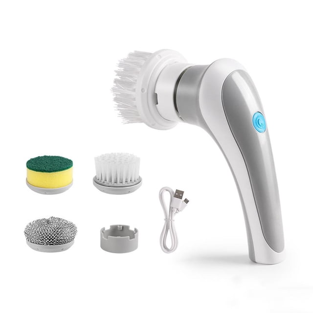Cepillo de limpieza portátil Cepillo para lavar platos recargable por USB para estufa doméstica (B)