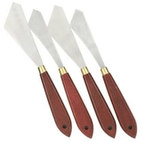 OTVIAP Oil Painting Knife,Painting Art Spatula,4Pcs Stainless Steel Palette Knife Shaped Oil Painting Art Spatula Mixing Acrylic Scraper