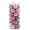 Pink, variant on SCNOR 24 Pack Christmas Baubles, 1.2 Inch Plastic Glitter Ornaments, Hangable for Christmas Tree, Wreaths & Holiday Decor