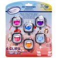 thumbnail image 1 of Ambientador para coche Air Jungles Clip, 6 unidades, 4 ml, paquete variado, 1 of 7