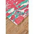 thumbnail image 3 of Ashlyn Bright Multi Outdoor Rug, Purple/Pink/Green, 2ft x 3ft Accent Rug, 3 of 4
