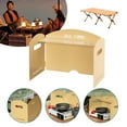 thumbnail image 6 of BLEEUS Foldable Camping Gas Stove Windshield Portable For Camping Picnic Camping Supplies (Khaki 3pcs), 6 of 10