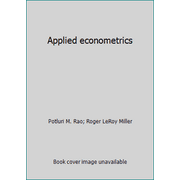 Applied econometrics [Hardcover - Used]