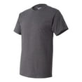 thumbnail image 2 of DT525C Men's Cotton Tagless Short Sleeve T-Shirt, 2 of 5